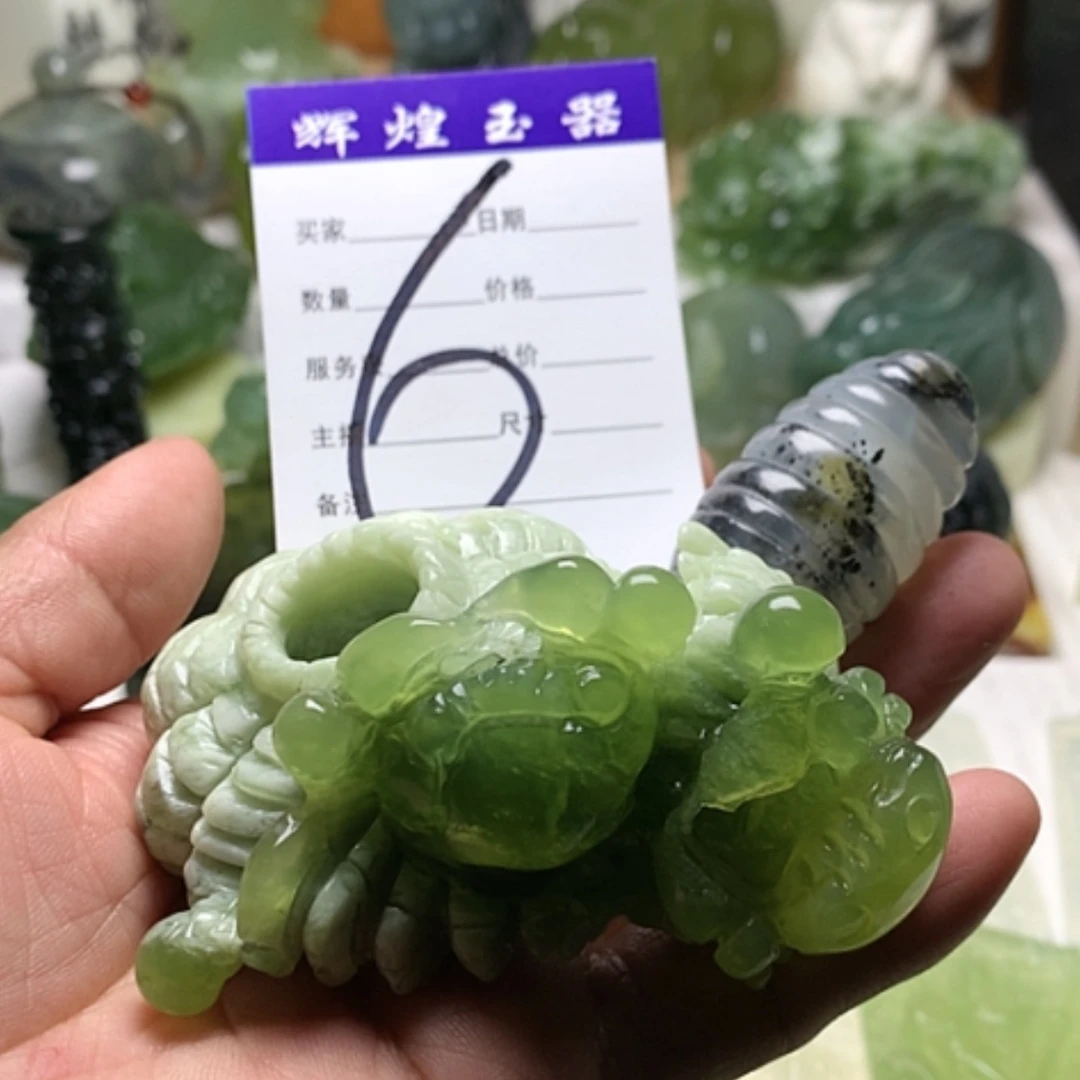 【闪购商品】蛇纹石玉颈饰合金