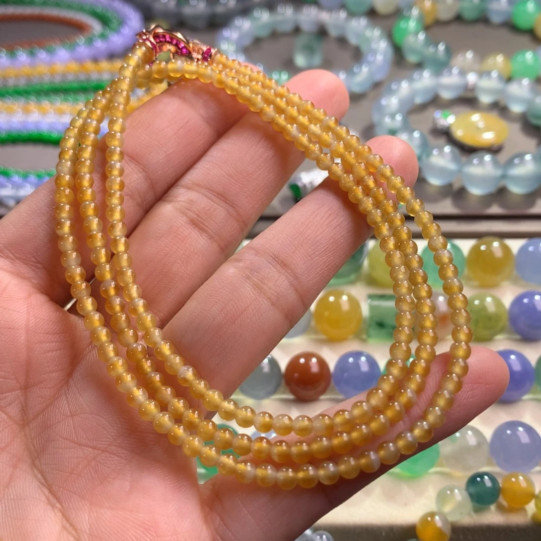 翡翠手链未镶嵌卡3.3