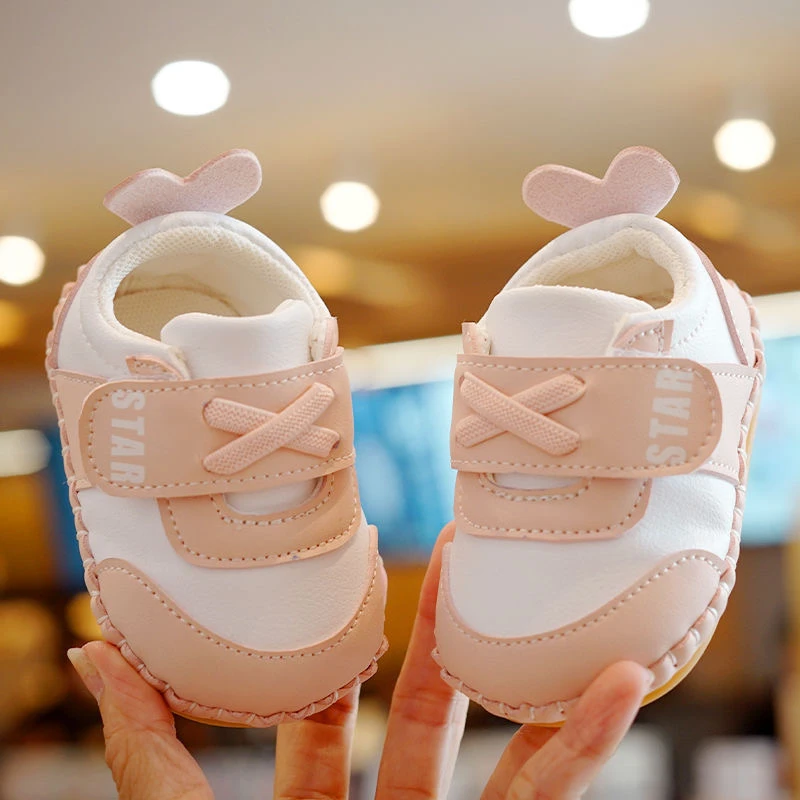 新款婴幼儿鞋子软底防滑学步鞋春秋初学者宝宝鞋子防掉透气步前鞋