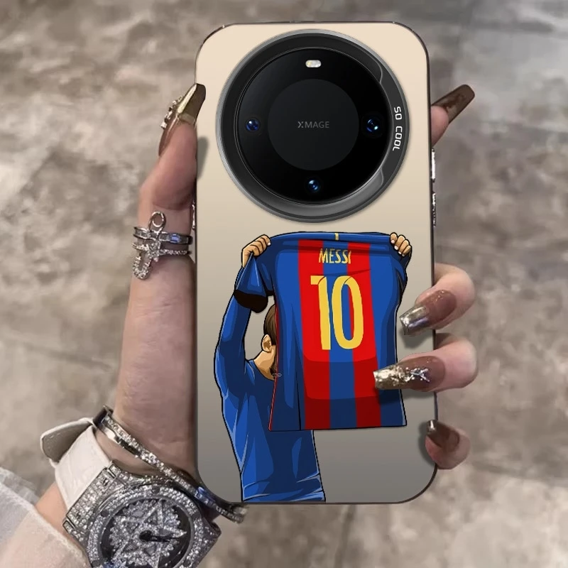 梅西球衣适用华为mate70Pro手机壳新款mate60创意50/40防摔保护套