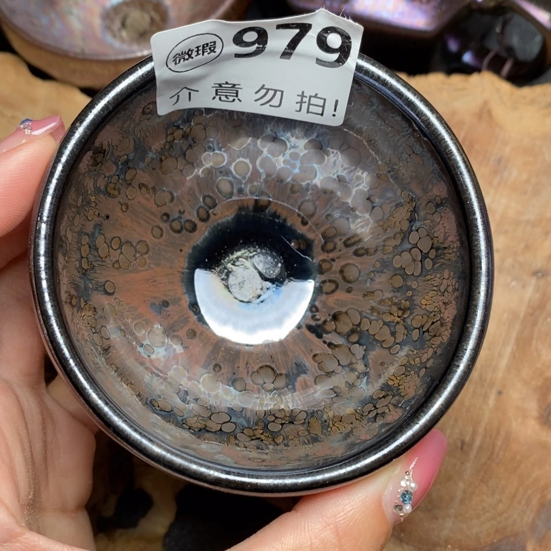 茶盏建窑建盏主人杯w979