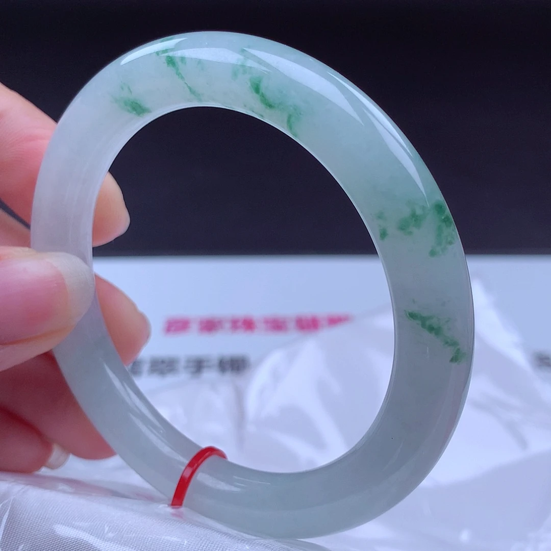 翡翠未镶嵌手镯手镯001640
