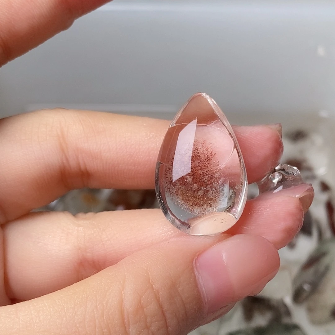 水晶颈饰银S925镶嵌