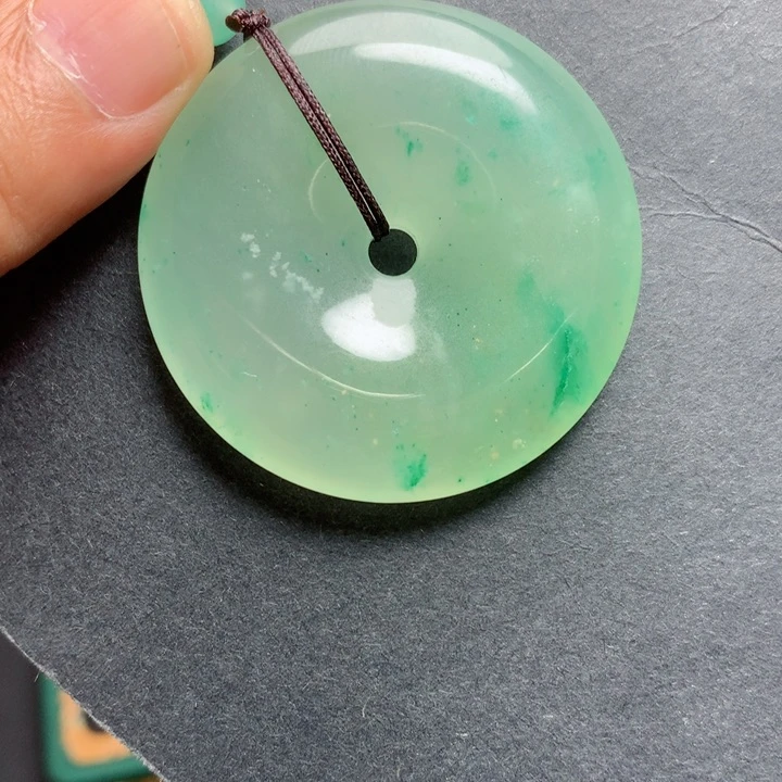 石英质玉未镶嵌吊坠(不含链)