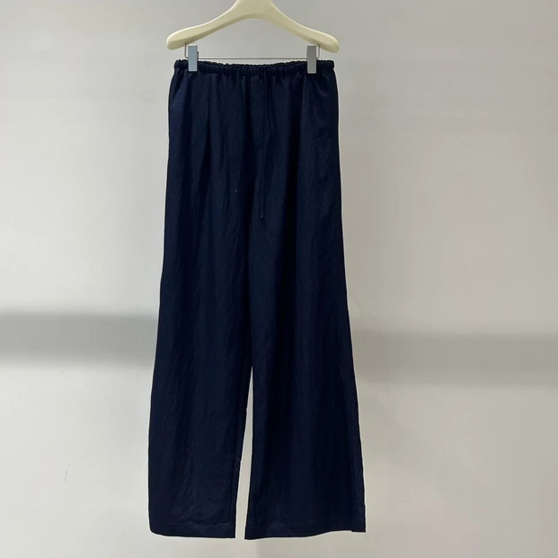 休闲裤-DC0331赛家松紧腰纯色高腰百搭