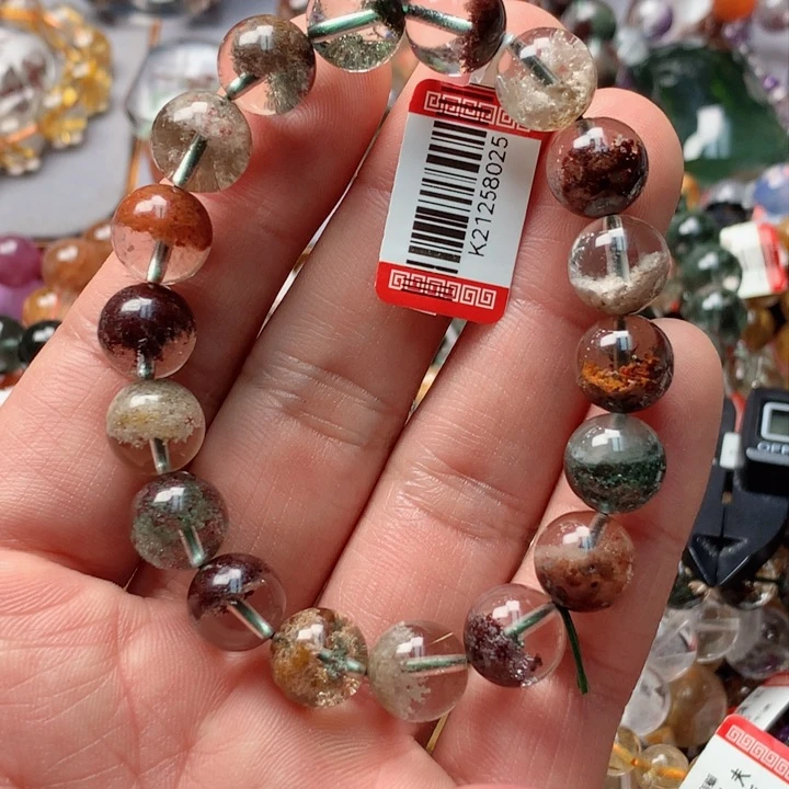 水晶手串未镶嵌天然