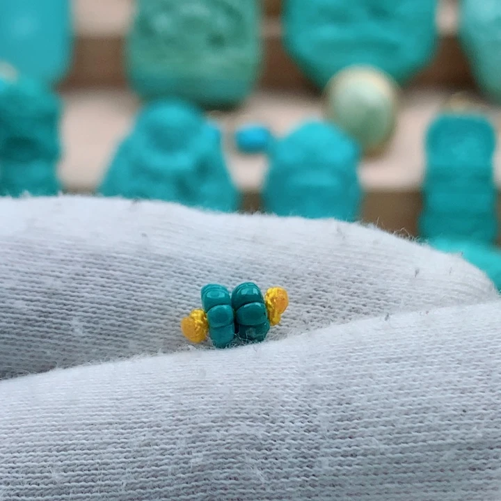 绿松石未镶嵌配饰