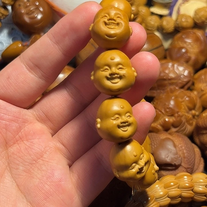 橄榄核手串/手链十分开心