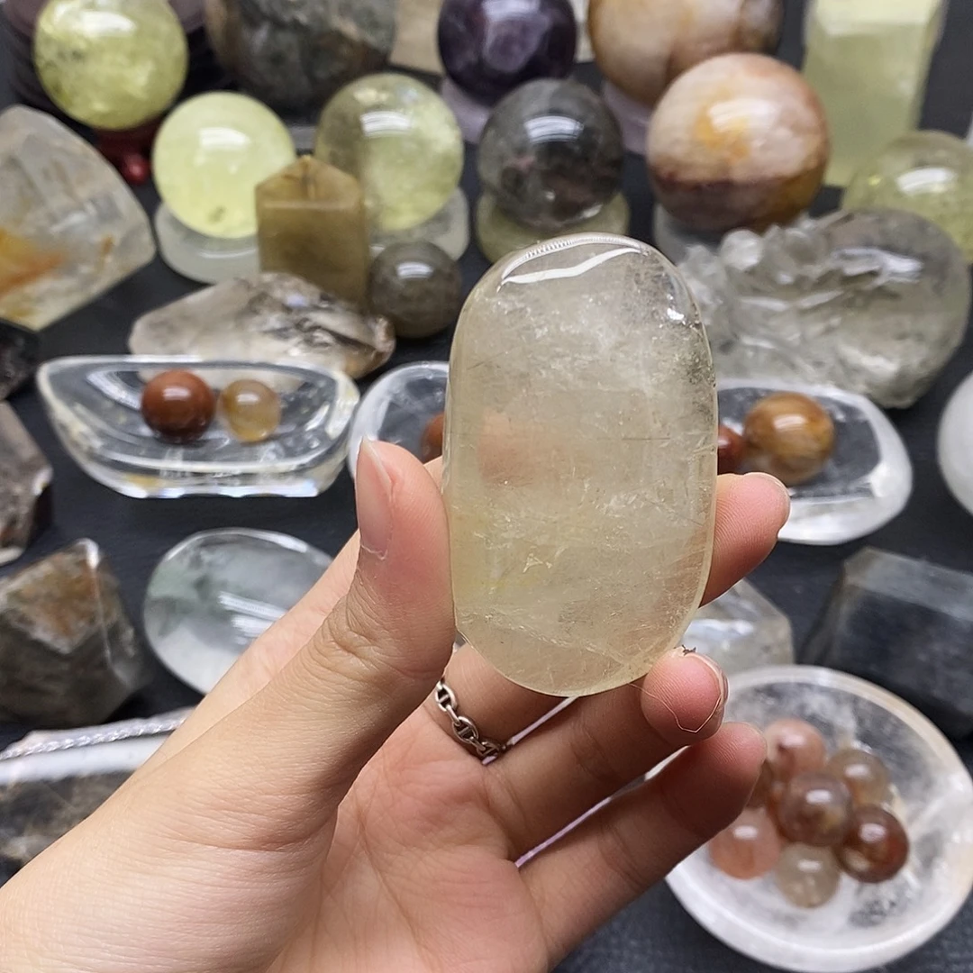 水晶未镶嵌珠宝半成品37水晶石