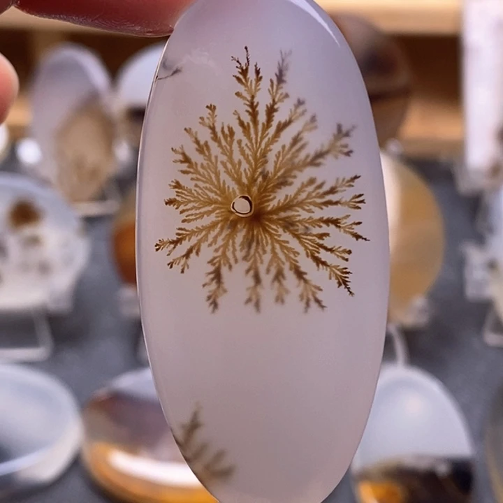 玛瑙/玉髓吊坠(不含链)未镶嵌