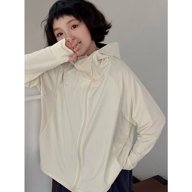 K28924户外女童防晒衫2025新款夏装休闲儿童皮肤衣大童轻薄外套潮