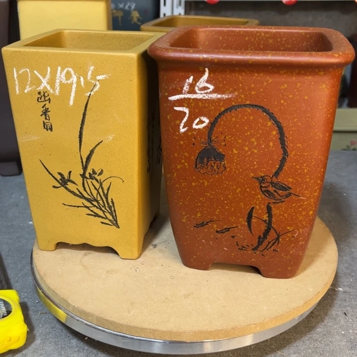 紫砂花盆宜兴紫砂
