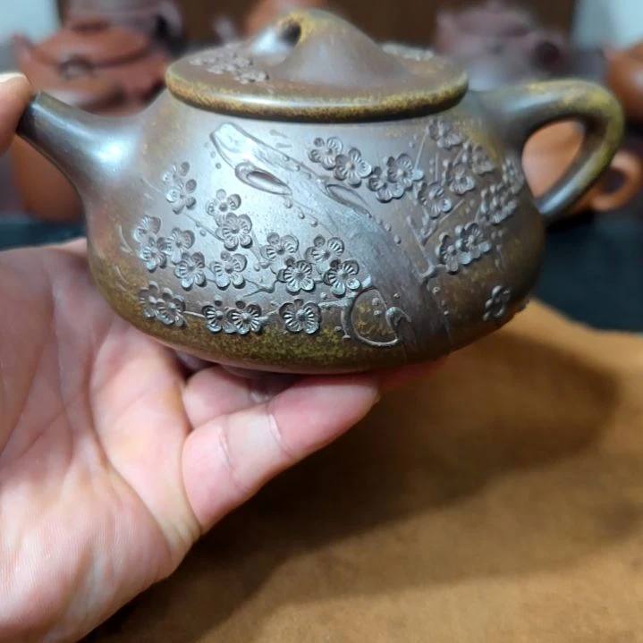 紫砂茶壶宜兴紫砂壶精工