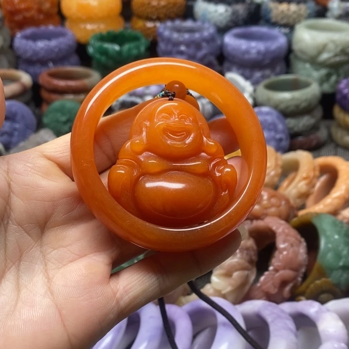 未镶嵌手镯石英质玉（佘太翠）