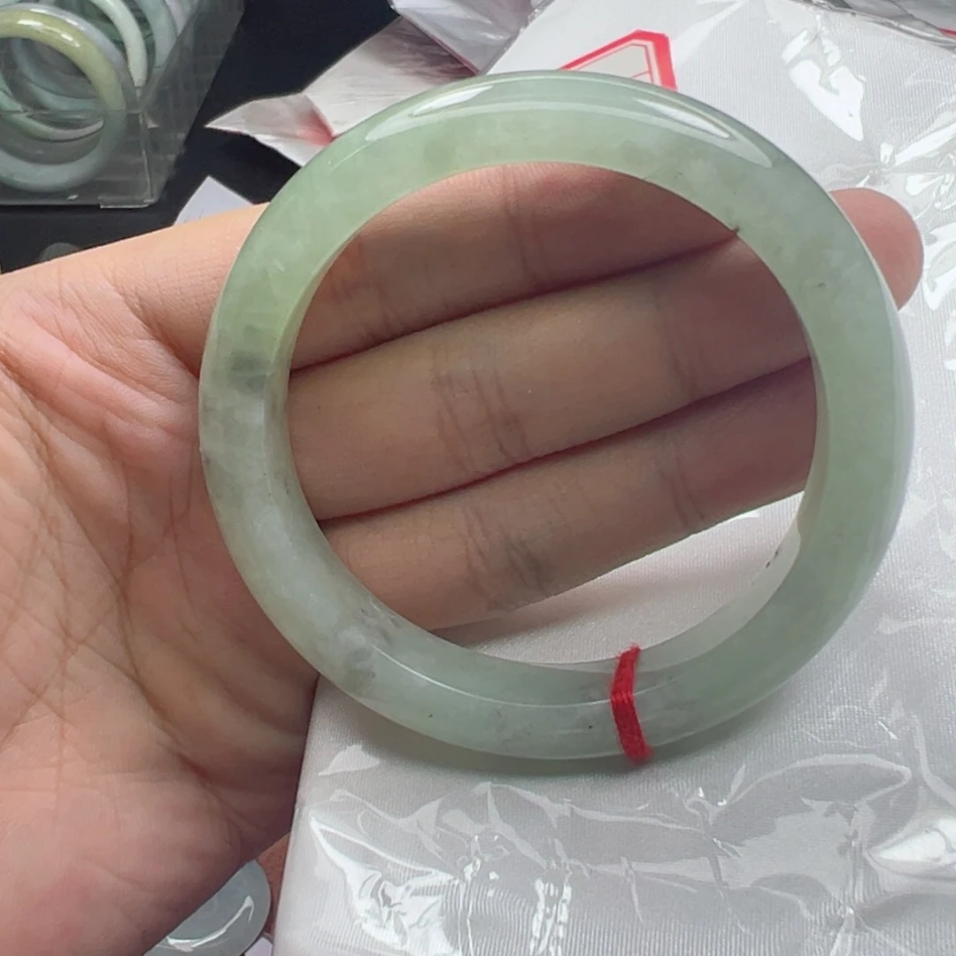 未镶嵌手镯翡翠55冰晴乌鸡