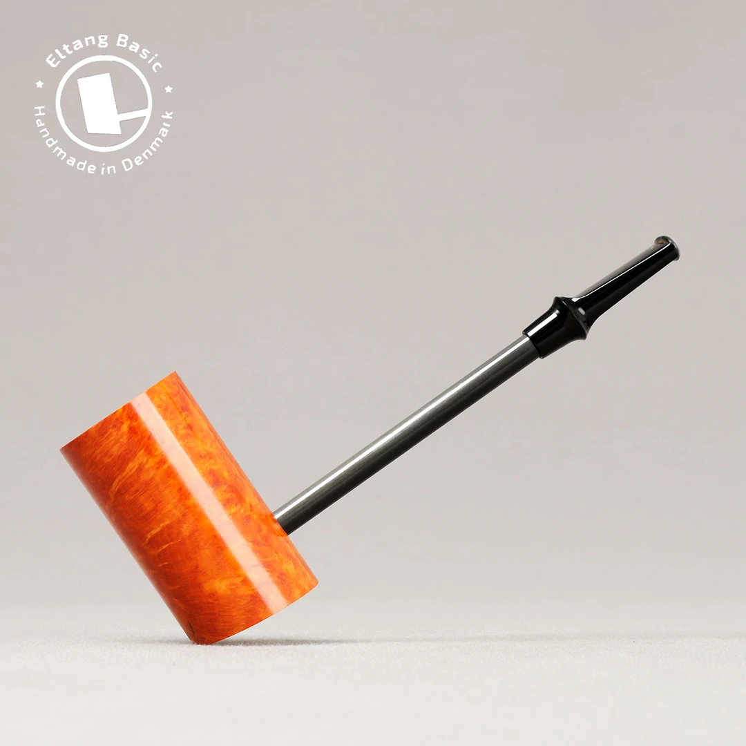 丹麦 Eltang basic 艾尔唐 光面大力水手锤子长款石楠木烟斗