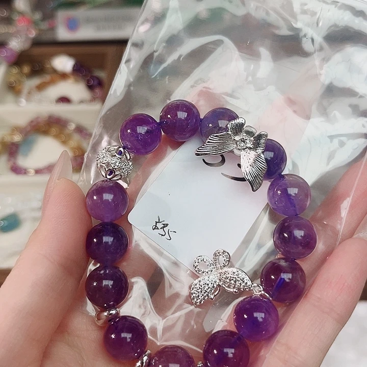 银S925镶嵌颈饰紫晶53号