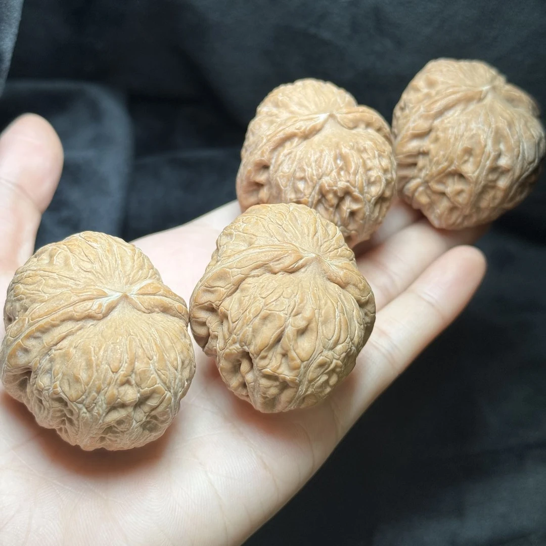 【刘云天专属】 YT92477-核桃元宝（全品）-多样性发其一-40mm