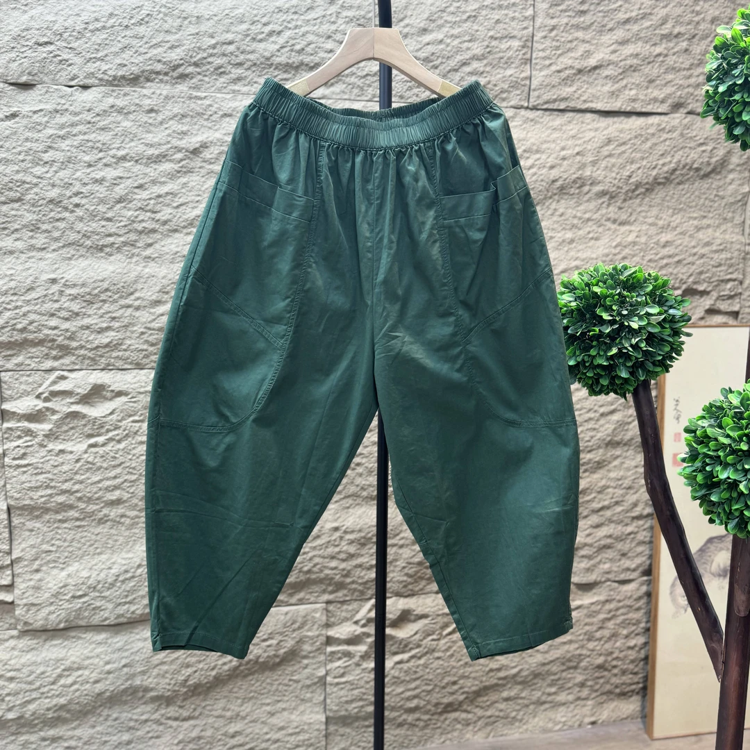 10080春夏季新款薄款松紧舒服显瘦时尚