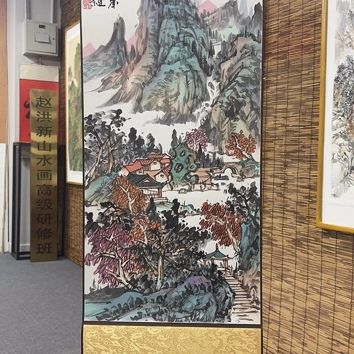 国画以文会友赵老师