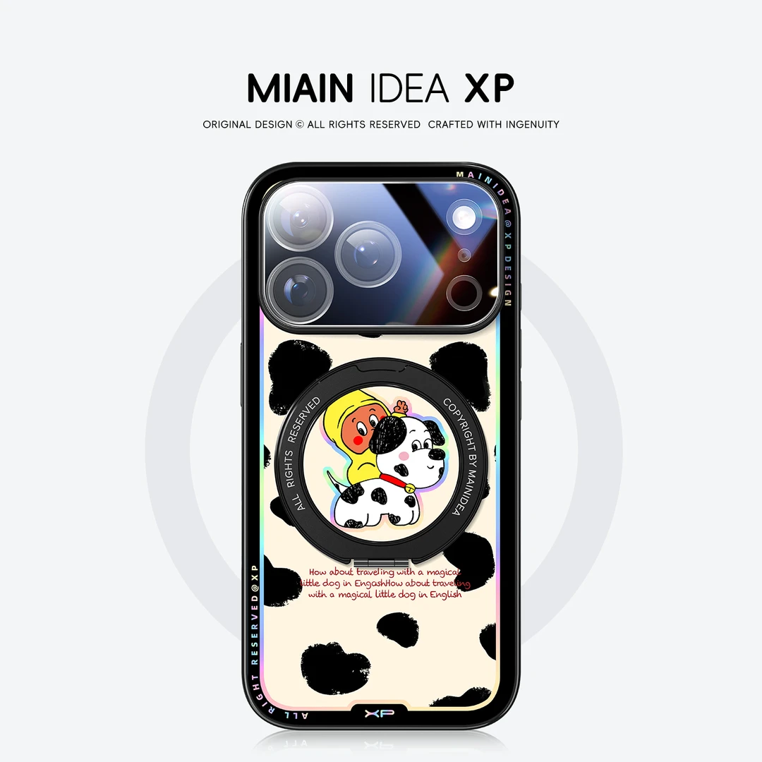 Q7冷金壳适用苹果小米华为17手机壳新款创意个性磁吸防摔保护壳