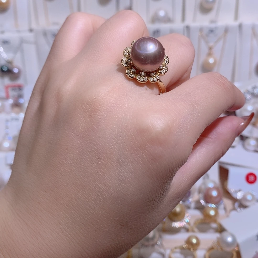 淡水珍珠戒指未镶嵌w