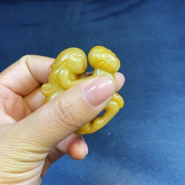 白玉菩提把件精选