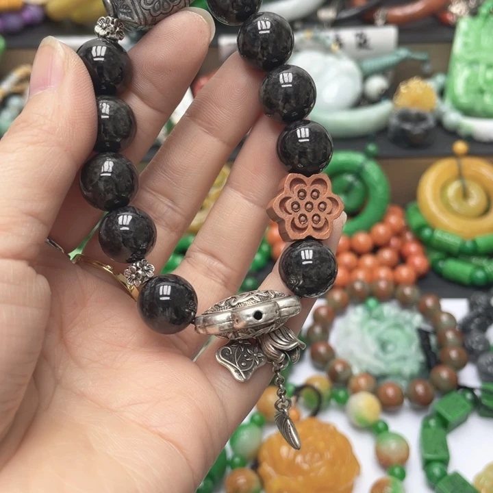 查罗石合金手绳手链38