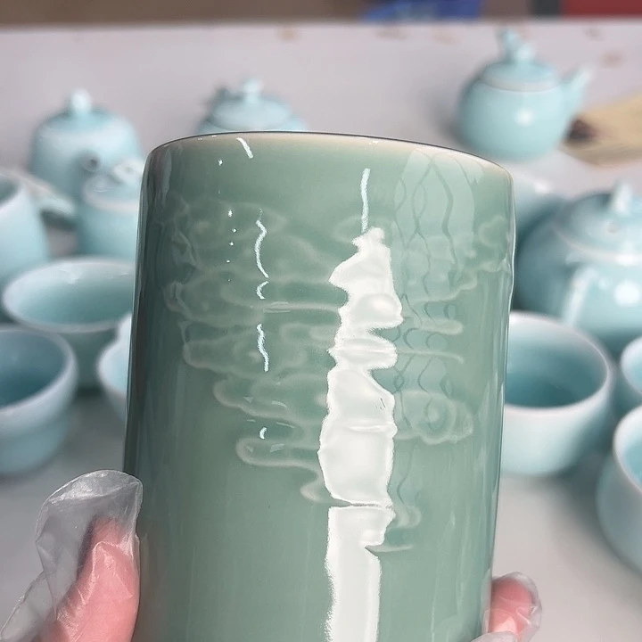 小米茶器龙泉青瓷