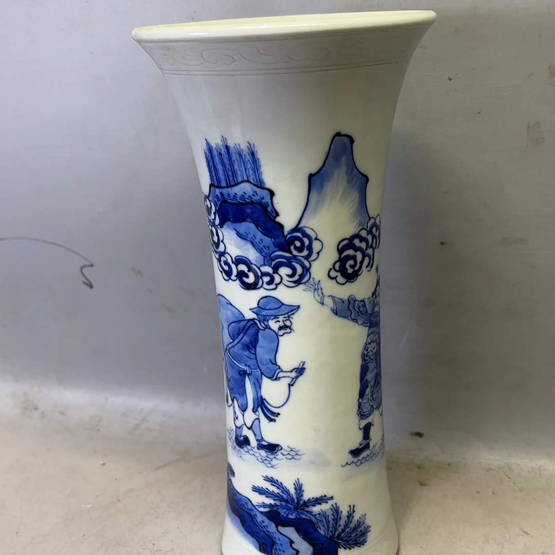 摆件雨***园精品陶瓷工艺美术品摆件