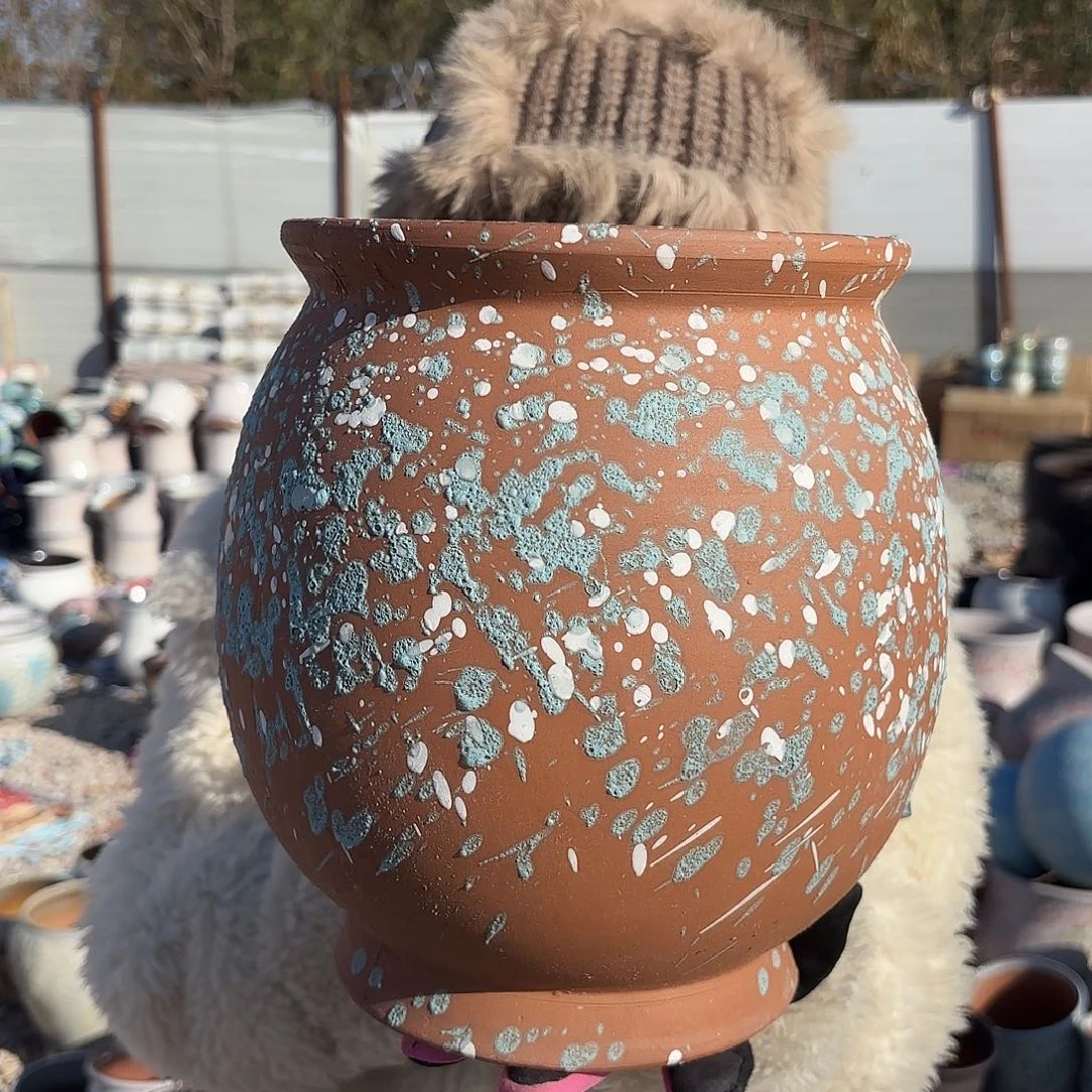 口径20高度25复古坛子一个