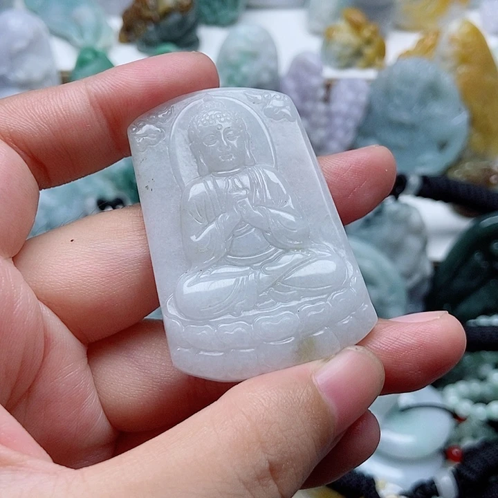 吊坠(不含链)未镶嵌翡翠1