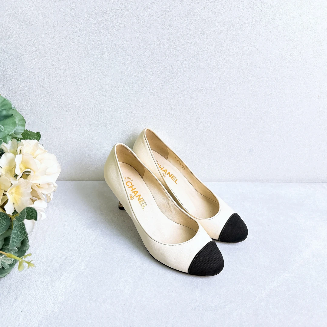 95新 Chanel/香奈儿 高跟鞋/37码/Xsp33040