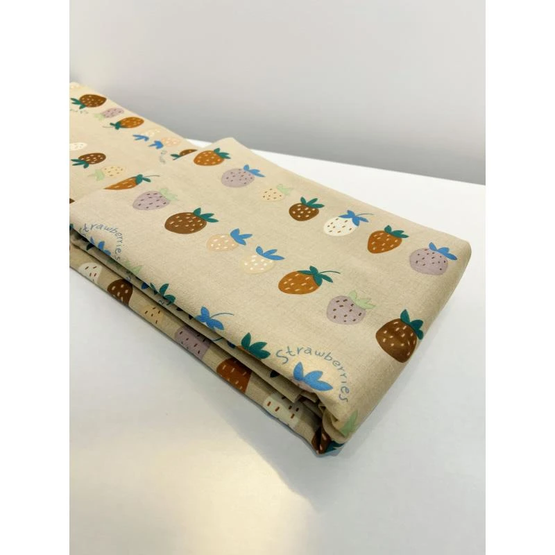 【床单】加厚自发热长绒棉230*250cm床单  草莓