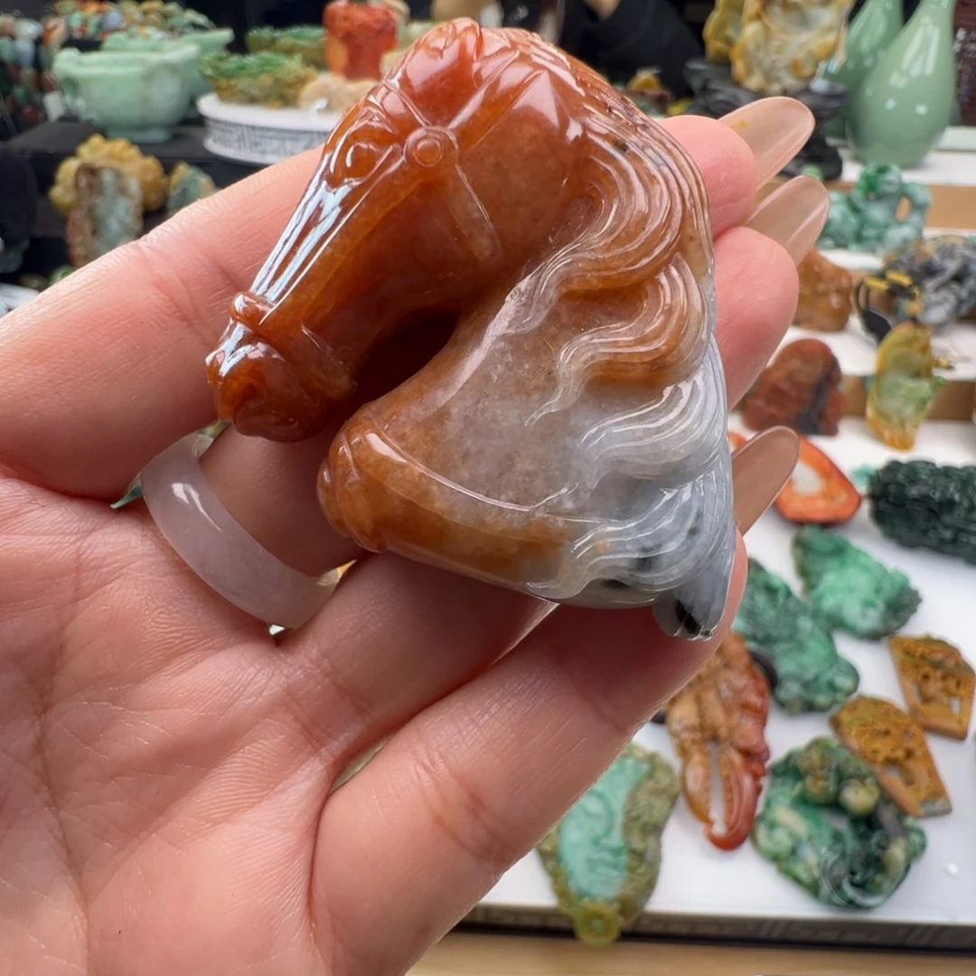 未镶嵌定制翡翠山**水天然缅甸