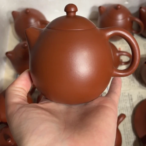 茶壶紫泥醉*心原矿朱泥210毫升