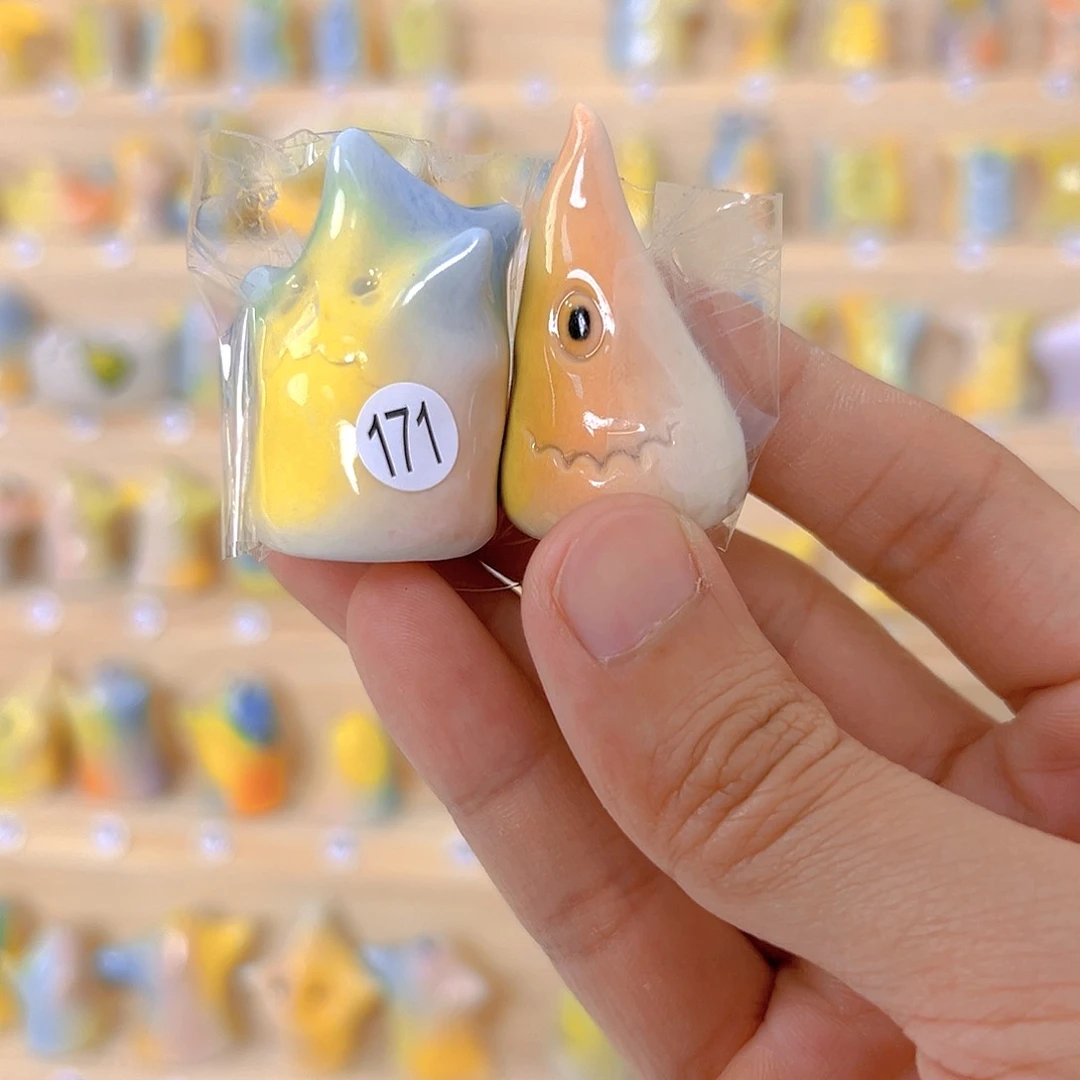 摆件纯手工陶瓷小摆件171