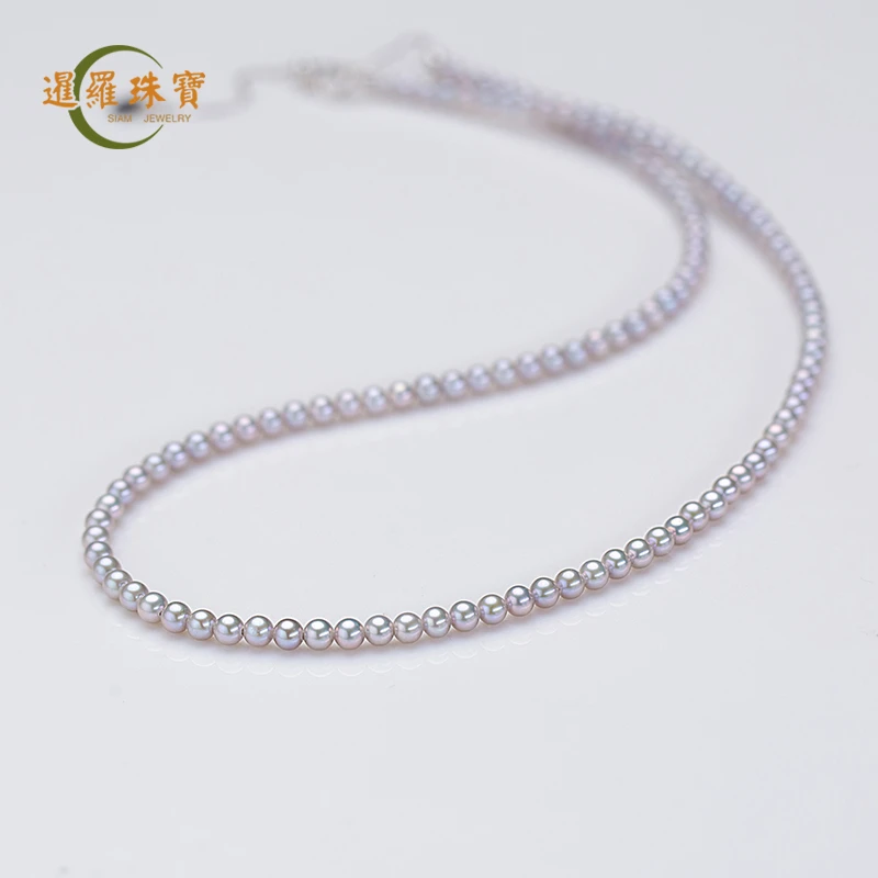 【查差专享】天然baby珍珠全珠链 027（扣头颜色随机）