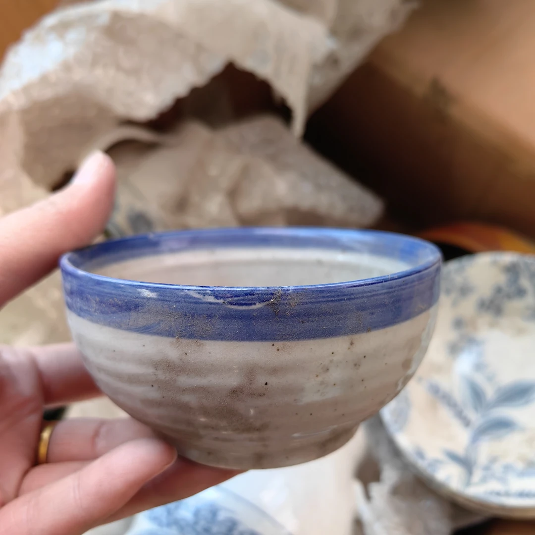 磁州窑 五厂小瓷碗口径10