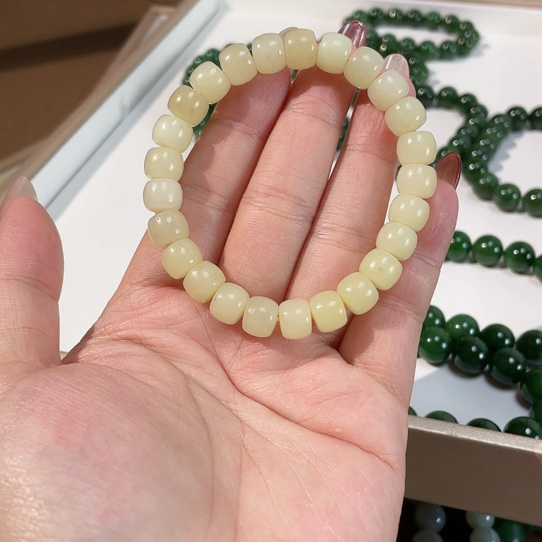 和田玉手链未镶嵌