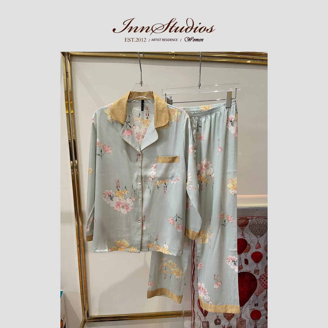 Innstudios 银莲花睡衣套装