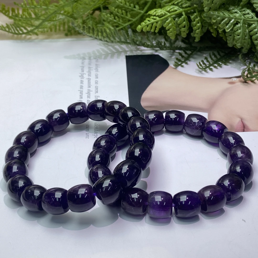 【星浩好物】紫水晶手串QT15L523【多样性发一件】10*11mm