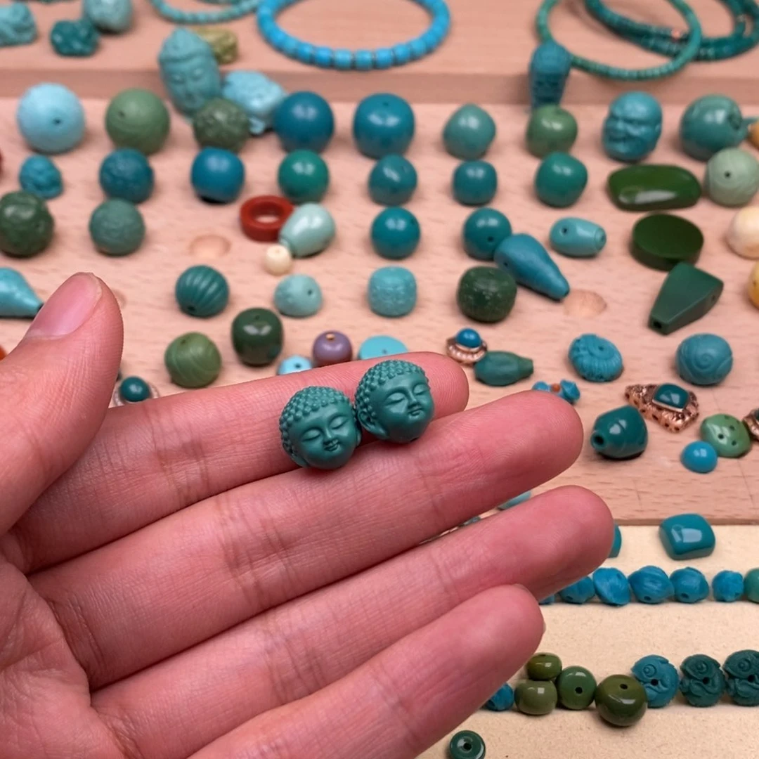 绿松石配饰未镶嵌李*豪