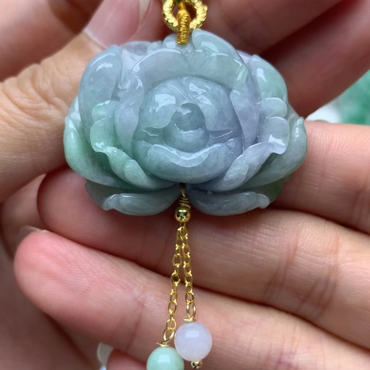 颈饰未镶嵌翡翠翡翠