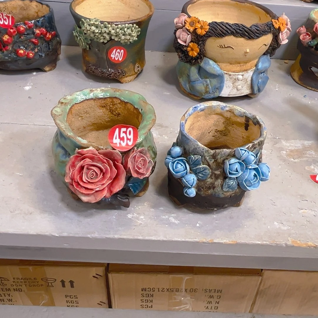 ****哥微瑕459 号陶然花器厂家直销