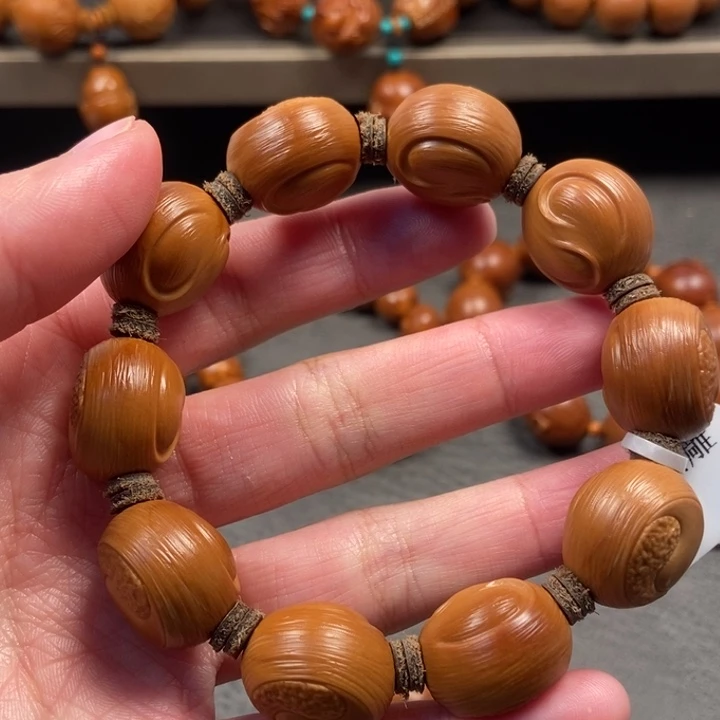 橄榄核手串/手链太极八卦手串