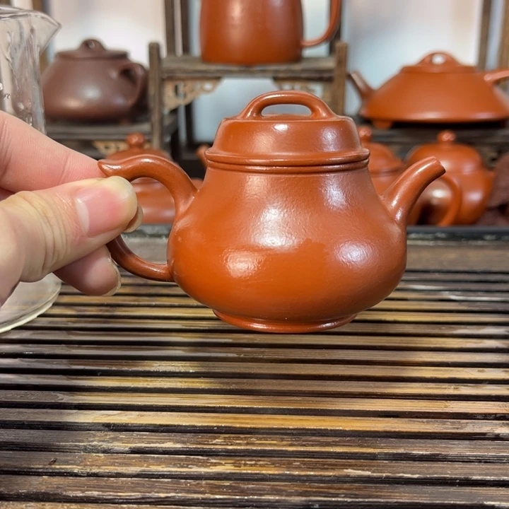 茶壶紫砂原矿紫砂手工制作