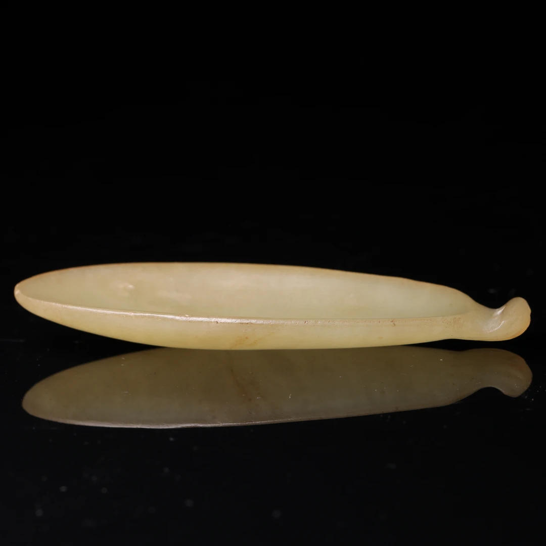 明代河磨玉丫形器