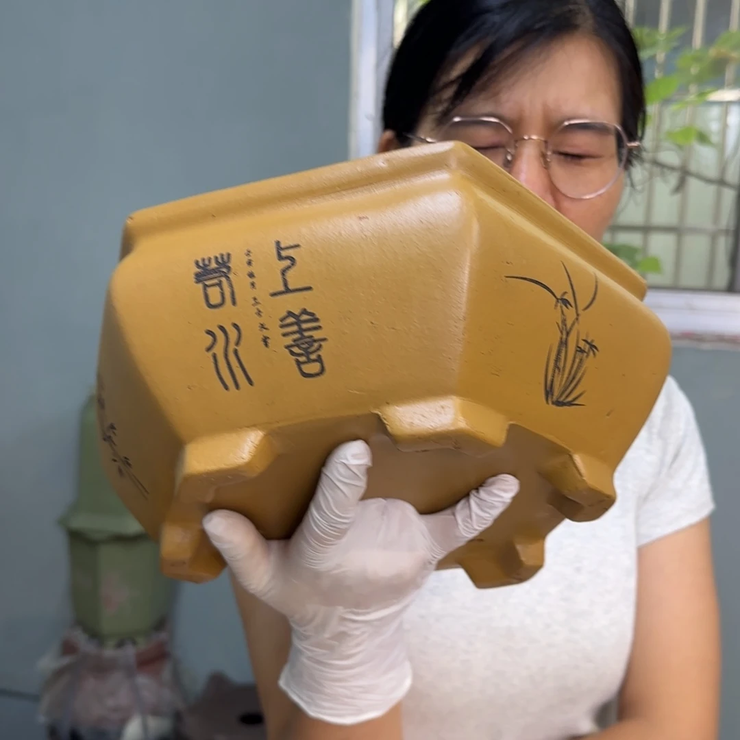 紫砂花盆紫砂口径28
