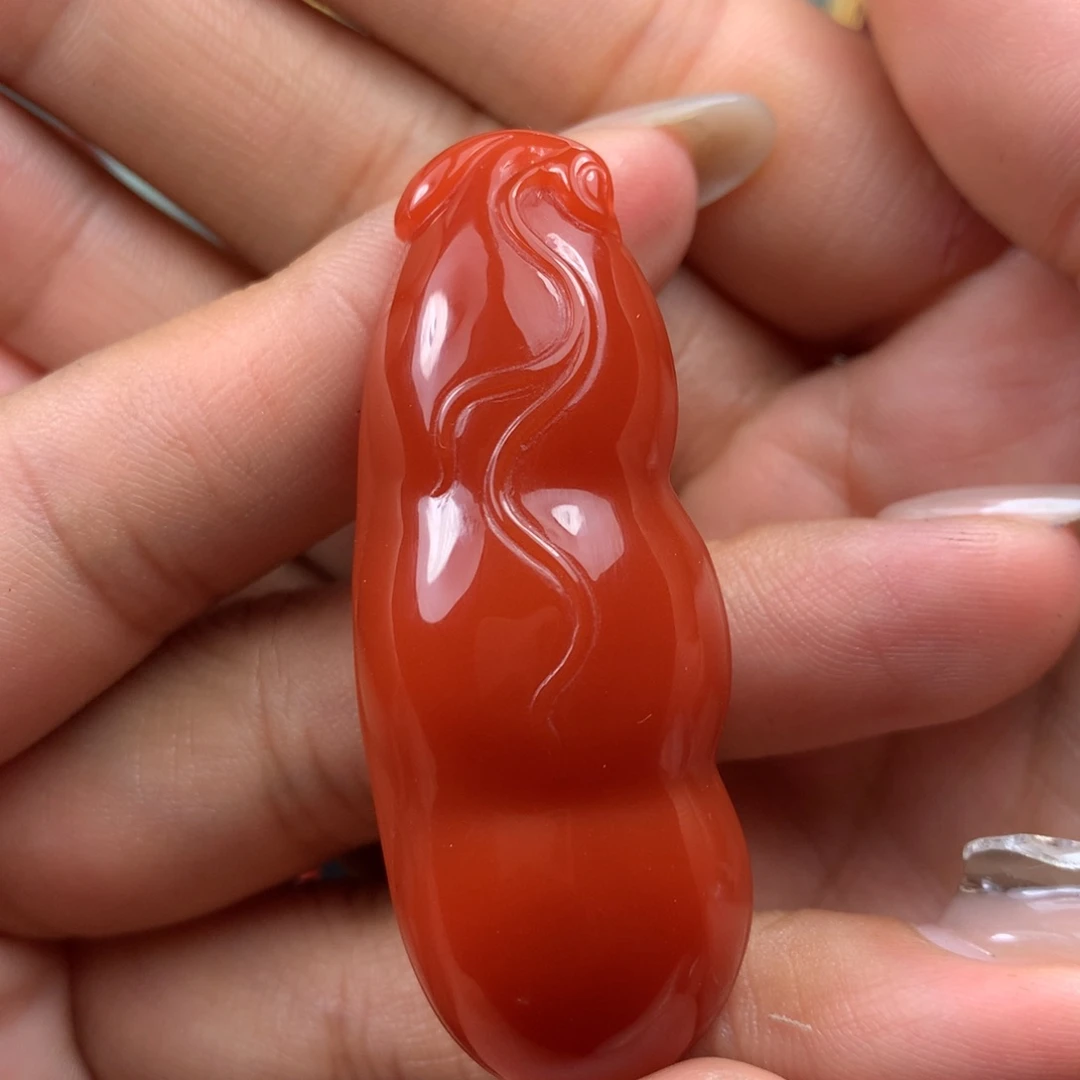 未镶嵌吊坠南红玛瑙差***了